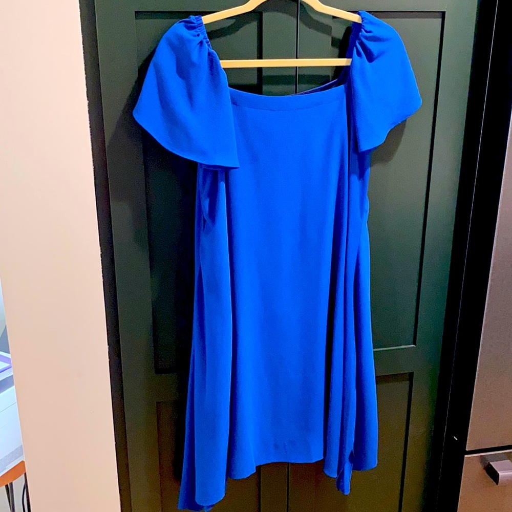 Royal blue dress